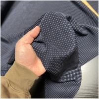 Tissu de haute qualité à pois, large et respirant, 100% soie de mûrier, crêpe de Chine, pour chemisier ou robe femme printemps-été