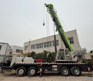 Exportation à prix réduit de grues de camion d'occasion originales de 55 tonnes, moteur Weichai Stage III et 4 essieux, applications de levage polyvalentes, 4000h - Product Image 6