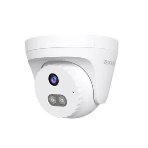 Tenda 4MP POE および DC IP カメラ フルカラー TC3T14C 2.8mm/4mm スマート タレット カメラ IP67 防水 ナイトビジョン 内蔵マイク - Product Image 1