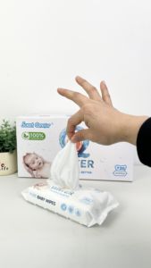 99.9% eau purifiée bébé lingette avec 0.1% <span class=keywords><strong>extrait</strong></span> de pépins de <span class=keywords><strong>pamplemousse</strong></span> pur bébé lingettes humides originales 60 pièces - Product Image 6