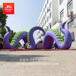 定制巨型充气章鱼触手轻型广告模型，用于活动和促销摊位的建筑装饰 - Product Image 2