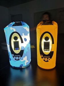 Portable Foldable Solar Camping Light <b>Waterproof</b> Solar Outdoor Light Cycling Travel Bag Warning Lights Bluetooth <b>Speaker</b> - Product Image 3
