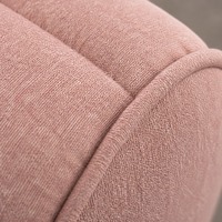 Canapé modulaire sans accoudoirs, sectionnel, en tissu tricoté doux, avec coussin de sol et oreiller de soutien pour salon
