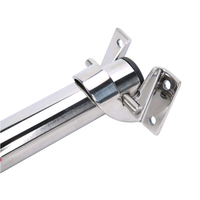 Vente flash - Accessoires pour bateaux - Échelle télescopique en acier inoxydable à 3 marches - Escalier pliable - Échelle de piscine