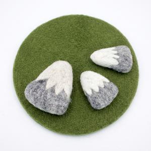 Adorno de Fieltro y Lana Hecho a Mano, Gorro de Nieve, Artesanía de Fieltro de Lana, Adorno de Escritorio, Decoración Navideña para el Hogar, Estilo Nórdico, Habitación Infantil - Product Image 6