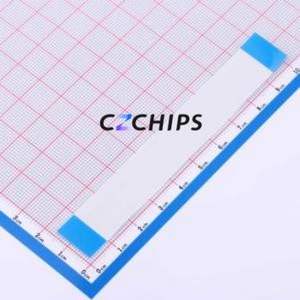 ZX-FFC1.0-T-10048-28P FFC Cable (Flexible Flat Cable) P=1mm Connector 28P 1mm Non-Inverting 10cm - Product Image 2