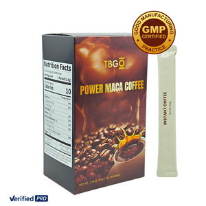 Café Instantáneo en Polvo de Marca Privada para Adelgazar, Café Natural de Chocolate Amargo para Pérdida de Peso, Sabor Dulce, Empaque en Caja - Product Image 3