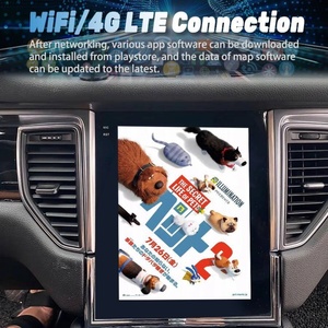8G+128GB Portable 2din Car <b>GPS</b> <b>Navigation</b> Macan 2011-2017 Dashboard Vertical Screen Android 15 Auto Radio Head Unit DSP CarPlay - Product Image 2