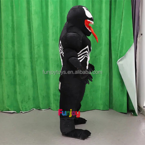 Costume de mascotte gonflable <span class=keywords><strong>Venom</strong></span> pour adultes, pour la publicité et la promotion de personnages de dessins animés sur le thème du cinéma - Product Image 4