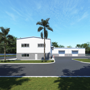 Entrepôt préfabriqué en acier à structure haute TOPPRE, prix économique, directement de l'usine, ateliers de construction de haute qualité - Product Image 2