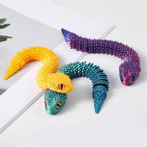 Modèle d'animal congelé imprimé en 3D personnalisé OEM tendance, jouet en plastique à articulations mobiles, cadeau pour enfants, vente en gros - Product Image 4