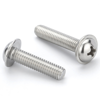 Vis de machine à tête cylindrique à six pans creux en acier inoxydable M2 M3 M4 M5 M6 M8 M10