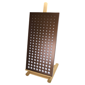 Panneau en aluminium perforé bronze pour revêtement <span class=keywords><strong>de</strong></span> façade mur-rideau extérieur, anodisé, revêtement PVDF, taille personnalisée - Product Image 3