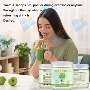 ผงเครื่องดื่มซูเปอร์กรีนออร์แกนิกวีแกน ซูเปอร์ฟู้ด ช่วยลดน้ำหนัก ดีท็อกซ์ เสริมพลังงาน บำรุงสุขภาพ - Product Image 6