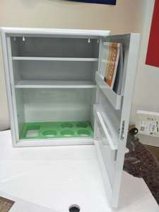 Caja de Seguridad de Emergencia Montada en la Pared con Cerradura de Llave de Acero, Caja de Primeros Auxilios, Organizador Médico para el Hogar, la Escuela y la Fábrica - Product Image 5