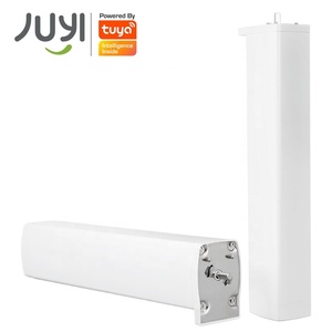 Rieles de Cortina Motorizados Eléctricos de Metal <span class=keywords><strong>para</strong></span> Hogar Inteligente y Oficina, Rieles Deslizantes Automáticos Digitales con WiFi <span class=keywords><strong>para</strong></span> Uso en Interiores y <span class=keywords><strong>Balcones</strong></span> - Product Image 2