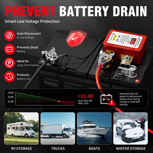 Bulk 300A <b>12v</b> Wireless Remote Battery Cutoff <b>Switch</b> Rohs CE Certified Battery Master <b>Switch</b> With Relay Fobs For Automotive Car - Product Image 6
