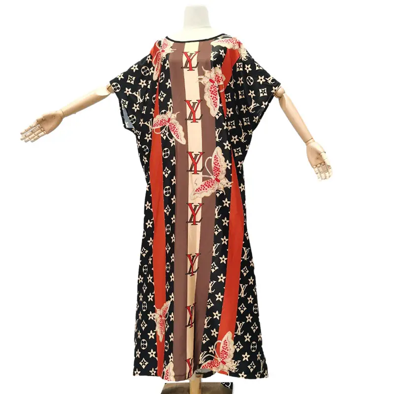 Vestido de verano de Oriente Medio, Túnica nacional, ropa islámica para mujer, caftán, moda musulmana suave, 2022