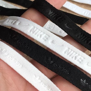 Cinta de cincha deportiva de 1cm impresa personalizada de fábrica, <span class=keywords><strong>camiseta</strong></span> de poliéster personalizada, correa de borde de cuello trasero, cincha de <span class=keywords><strong>escote</strong></span> - Product Image 1