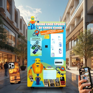 24 giờ dịch vụ điện thoại di động trường hợp in ấn Máy bán hàng tự động màn hình cảm ứng DIY tùy chỉnh trường hợp điện thoại máy in máy bán hàng tự động - Product Image 1