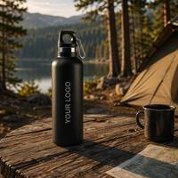 Bouteilles d'eau sportives en acier inoxydable 304 réutilisables en gros (ODM & OEM) – 500 ml avec logo personnalisé