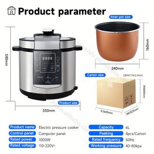 Cuisinière multifonction de haute qualité, autocuiseur électrique fabriqué en Chine, autocuiseur à micro-pression, autocuiseur commercial - Product Image 6