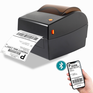 Imprimante d'étiquettes thermiques directes 4x6 100x150 pour l'expédition de colis, la logistique, la chaîne d'approvisionnement - USB <span class=keywords><strong>Bluetooth</strong></span> - Product Image 1