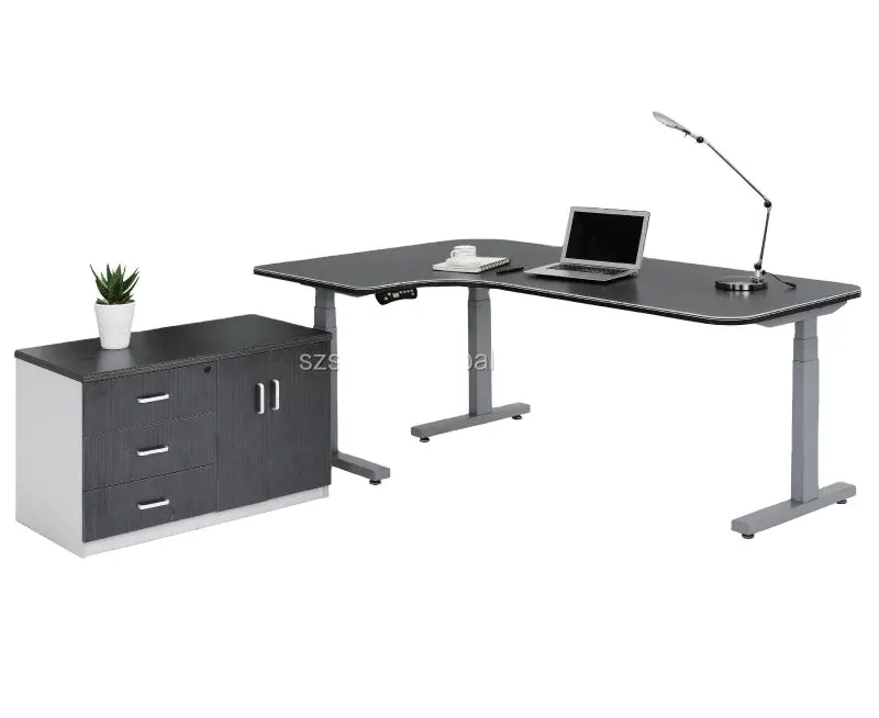 電気高さ調節可能なテーブル、シットスタンドデスクフレーム、スタンディングテーブルベース