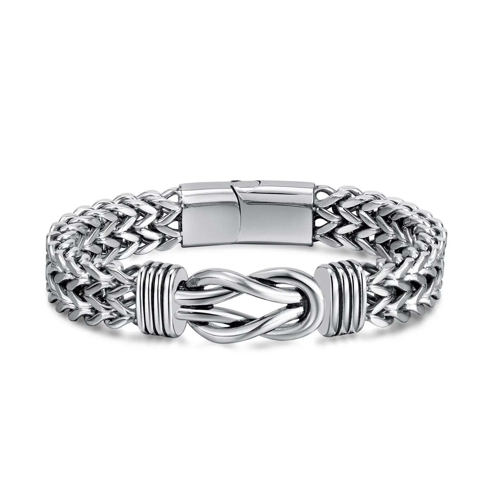 Manufacturer Wholesale Stainless Steel Chain Bracelet Bangle Hotsale jewelry For Titanium steel Magnetic Bracelet Men