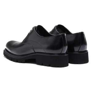 Chaussures Oxford gravées de haute qualité pour hommes, en cuir véritable, à bout pointu, idéales pour les tenues professionnelles formelles - Product Image 3