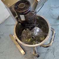 Homogénéisateur de laboratoire Sipuxin 50L, équipement cosmétique, réservoir de stockage, machine de dispersion mobile, acier inoxydable, haute efficacité