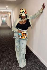 Pronto per la spedizione S-2XL <span class=keywords><strong>moda</strong></span> 2025 Boutique Jeans Jeans Casual giacche due pezzi Set - Product Image 2