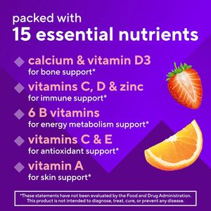 Vigo label pribadi GLP-1 mendukung Vitamin Multivitamin dan campuran <span class=keywords><strong>Mineral</strong></span> 15 nutrisi esensial Gummies - Product Image 4