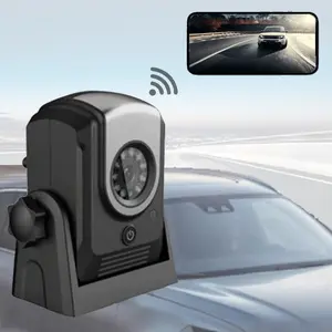 Kendaraan bertenaga baterai eksterior nirkabel wifi kamera cadangan magnetik untuk mobil