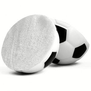 Mini ballon de football personnalisé avec logo blanc, 2,48 pouces, en mousse PU, anti-stress, jouet à presser pour soulager l'anxiété, impression sérigraphique, promotionnel - Product Image 5
