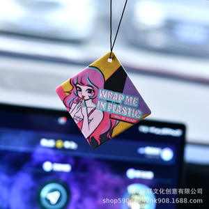 Ambientador de coche más vendido, diseño moderno, etiquetas colgantes, aromaterapia de larga duración para <span class=keywords><strong>coches</strong></span> para el Día de San Valentín - Product Image 5