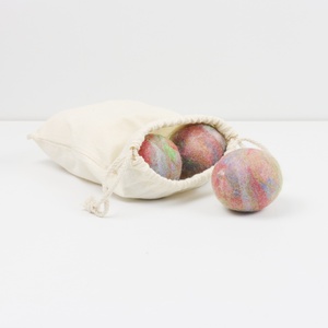 Bolas de Secadora Hechas a Mano, Ecológicas, 100% Lana, 40G, Colores Mezclados, para Secado de Ropa Reutilizable y Reducción de Arrugas - Product Image 6
