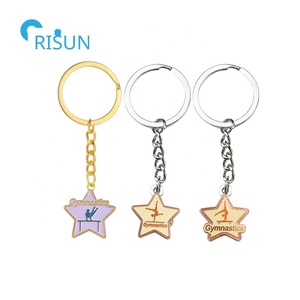 Niveaux personnalisés Acrobatie Gymnastique Gymnastique Faisceau Exercice Paillettes Porte-clés Porte-clés Porte-clés Gymnastique personnalisé Porte-clés - Product Image 6
