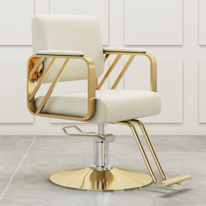 เก้าอี้ตัดผม Z barber Shop แบบหนัง พร้อมปั๊มไฮดรอลิกปรับระดับความสูงได้ - Product Image 6