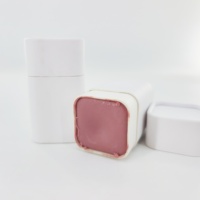 Tube de papier d'emballage de déodorant de carton de conteneurs d'emballage de déodorant de forme carrée biodégradable faite sur commande écologique naturel