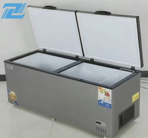 Congelador de Doble Puerta H <span class=keywords><strong>526L</strong></span>, Congeladores Horizontales de Gran Capacidad para Uso Doméstico y Comercial, Función de Congelación de Temperatura Única - Product Image 2