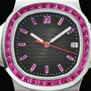 Reloj deportivo de buceo mecánico de acero inoxidable de lujo de 40mm 5711 reloj de piedras preciosas de movimiento ETA 324 de alta calidad directamente GR Factory - Product Image 2