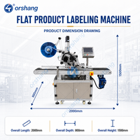 Étiqueteuse automatique pour cartons, sachets, étiquettes volantes, enveloppes, cartes, carnets, sacs en papier – Machine d'étiquetage autocollante