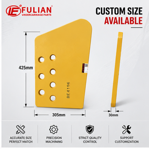หัวตัด Cutting Edge 7T-5702 7T-9125 รุ่น 8E-4196 8E-4197 สำหรับรถดันดิน Caterpillar D9R อะไหล่สิ้นเปลือง เครื่องมือตัดพื้นผิวหนัก - Product Image 5
