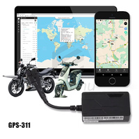 Traceur GPS intelligent Coban 311C 2G étanche pour véhicules d'usine avec positionnement GSM GPRS, alarme antivol en temps réel pour PC et iOS