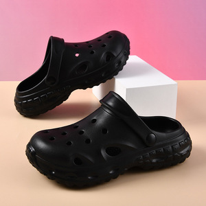 Women's Summer Breathable EVA <b>Clogs</b> Thick Sole Non Slip Outdoor Beach Sandals Couple Style - Product Image 2