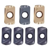 Prix le plus bas LNMU0303ZER Plaquettes de fraisage en carbure de tungstène, fraiseuse CNC, fraise à tournage, plaquettes de fraisage à avance rapide LNMU