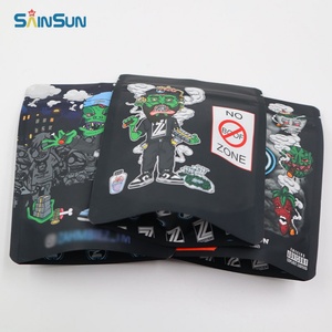 Bolsas Mylar de 3.5G con Cierre Hermético, Impresión de Logotipo Personalizado, Bolsa Holográfica con Cierre Negro Sellado con Láser, a Prueba de Olores - Product Image 5