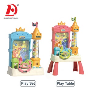 Dinosaurio eléctrico giratorio escalera Castillo interactivo Catch Ball comer frijol máquina niños plástico <span class=keywords><strong>juego</strong></span> de mesa juguete para niños - Product Image 5
