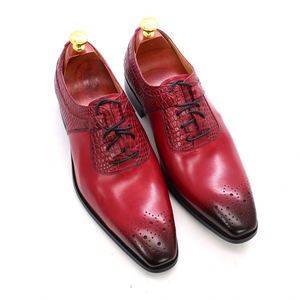 Chaussures en cuir classiques Daniel Wafer, chaussures formelles imperméables - Product Image 1